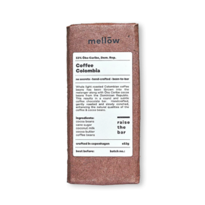 Mellow Chocolate EXP 53% hořká čokoláda Coffee, Colombia BIO 53 g