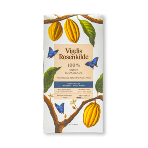 Vigdis Rosenkilde 100% hořká čokoláda PERU PIURA BLANCO 60 g