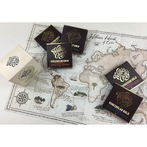 Willie's Cacao degustační sada čokolád WONDERS OF THE WORLD 250 g