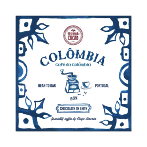 Feitoria do Cacao 58% mléčná čokoláda COLOMBIA CAFE 50 g