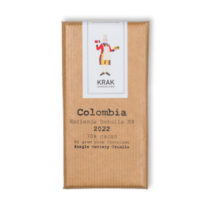 KRAK 70% hořká čokoláda Colombia Hacienda Betulia B9 2022 80 g