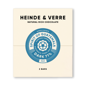 Heinde & Verre 71% hořká čokoláda SPIRIT OF GUATEMALA 70 g
