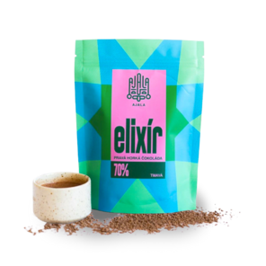 Ajala ELIXÍR 70% pravá horká hořká čokoláda TMAVÁ 250 g
