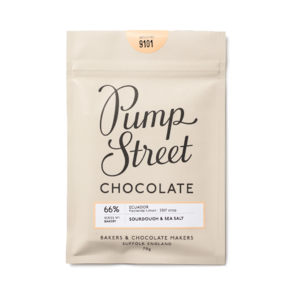 Pump Street EXP 66% hořká čokoláda s kváskem a solí 70g