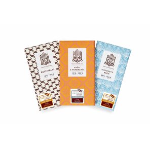 Ajala degustační sada čokolád MEDAILOVÝ BALÍČEK 135 g