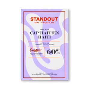 Standout Chocolate 60% mléčná čokoláda Cap-Haitien Haiti BIO 50 g