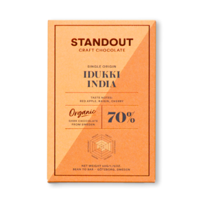 Standout Chocolate 70% hořká čokoláda Idukki India BIO 50 g