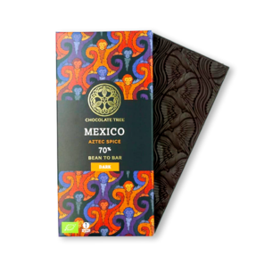 Chocolate Tree 70% hořká čokoláda s mexickým kořením MEXICO AZTEC SPICE BIO 70 g