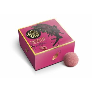 Willie's Cacao 36% bílé truffles Raspberry 35 g