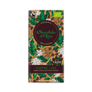 CH&L EXP Coffee 55% hořká čokoláda - káva Arabica BIO 80 g