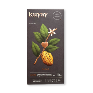 KUYAY 100% hořká čokoláda NOIR PREMIUM 70 g
