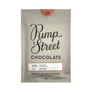 Pump Street 60% hořká čokoláda Oat Milk 70 g