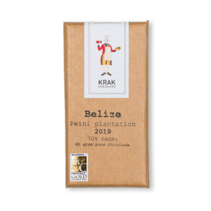 KRAK 70% hořká čokoláda Belize Peini Plantation 2019 80 g