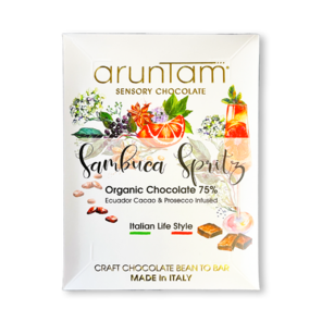 Aruntam 75% hořká čokoláda SAMBUCA SPRITZ BIO 50 g