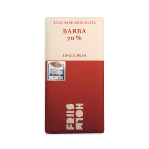 FRIIS-HOLM 70% hořká čokoláda BARBA Nicaragua 100 g