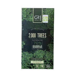 GR 78% hořká čokoláda 2000 TREES FILIPÍNY Trinitario LIMITED EDITION 50 g