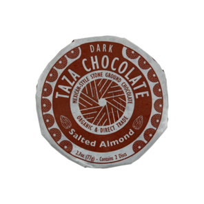 TAZA Chocolate 44% hořká čokoláda SALT. ALMOND 77 g