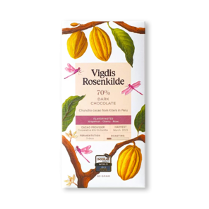Vigdis Rosenkilde 70% hořká čokoláda PERU CHUNCHO KITENI 60 g