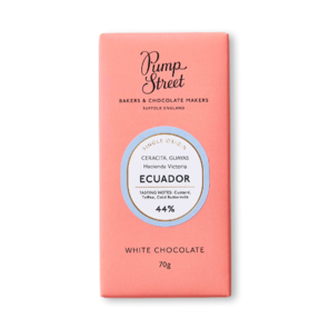 Pump Street 44% bílá čokoláda ECUADOR 70 g