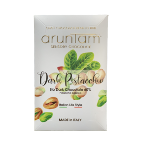 Aruntam 60% hořká čokoláda DARK PISTACCHIO BIO 50 g
