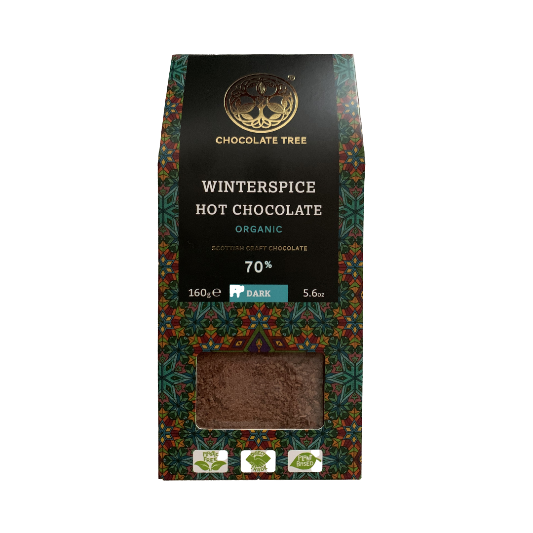Chocolate Tree Winterspice 70% horká hořká čokoláda BIO 160 g