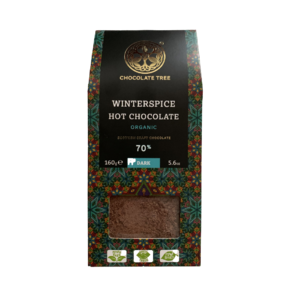 Chocolate Tree70% hořká čokoláda horká Winterspice BIO 160 g