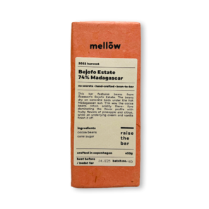 Mellow Chocolate EXP 74% hořká čokoláda BEJOFO ESTATE MADAGASKAR BIO 53 g