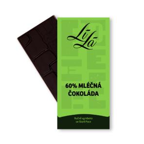 LÍLÁ 60% mléčná čokoláda EKVÁDOR FINCA GARYTH 50 g