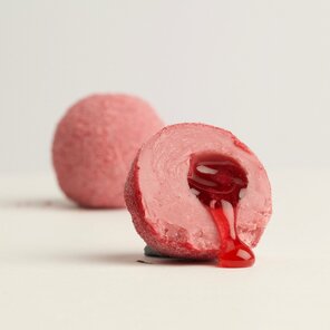 Willie's Cacao 36% bílé truffles Raspberry 110 g