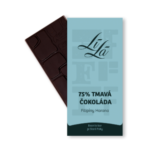 LÍLÁ 75% hořká čokoláda FILIPÍNY Harana 50 g