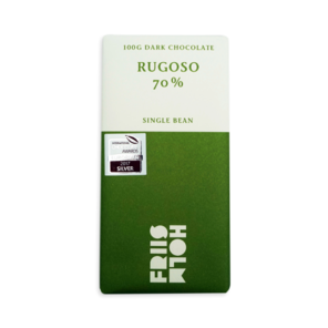 FRIIS-HOLM 70% hořká čokoláda RUGOSO Nicaragua 100 g