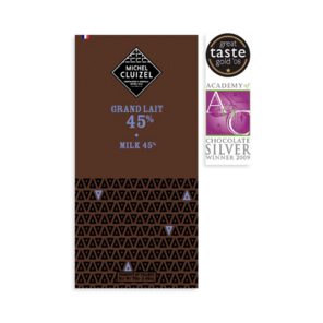 Michel Cluizel Grand Lait 45% mléčná čokoláda 70 g