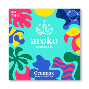 AROKO CHOCOLATE 74% hořká čokoláda OCUMARE 50g