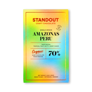 Standout Chocolate 70% hořká čokoláda AMAZONAS PERU Limited Edition BIO 50 g