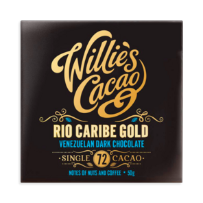 Willie's Cacao 72% hořká čokoláda Rio Caribe Gold Venezuela 50 g