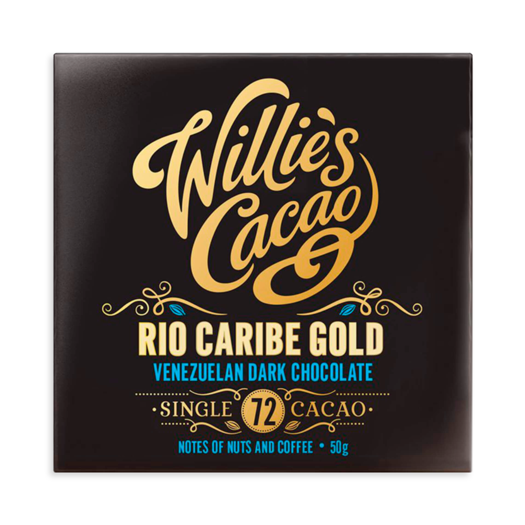 Willie's Cacao Rio Caribe Gold Venezuela 72% hořká čokoláda 50 g
