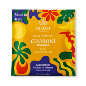 AROKO CHOCOLATE 76% hořká čokoláda CHORONÍ VENEZUELA 50 g