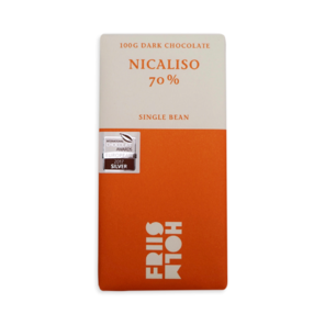 FRIIS-HOLM 70% hořká čokoláda NICALISO Nicaragua 100 g