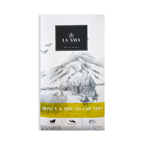 LA NAYA 45% HONEY & BREAD CRUMBS mléčná čokoláda s medem a strouhankou BIO 80 g