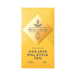 BEAU CACAO 78% hořká čokoláda ASAJAYA MALAISIE 55 g