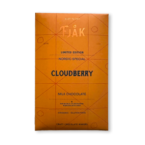 FJAK Sjokolade 50% mléčná čokoláda CLOUDBERRY 60 g