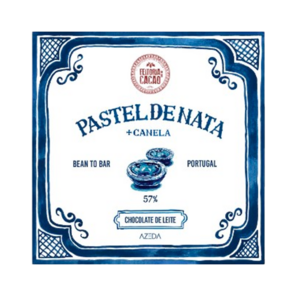 Feitoria do Cacao 57% mléčná čokoláda PASTEL DE NATA 50 g