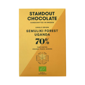 Standout Chocolate 70% hořká čokoláda Semuliki Forest Uganda BIO 50 g