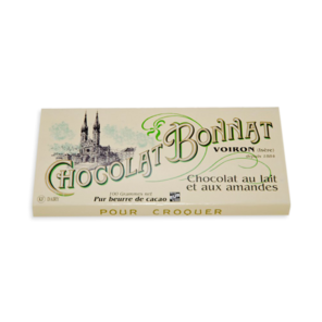 Bonnat Lait aux Amandes 55% mléčná čokoláda 100 g