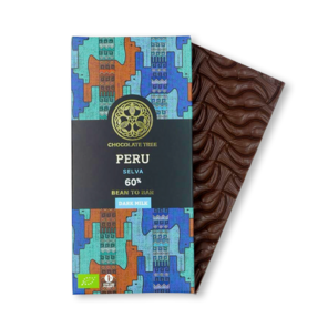 Chocolate Tree 60% mléčná čokoláda PERU SELVA BIO 70 g