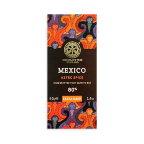 Chocolate Tree MINI 70% hořká čokoláda s mexickým kořením MEXICO Aztec Spice BIO 40 g