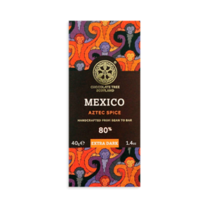 Chocolate Tree MINI 80% hořká čokoláda s mexickým kořením Mexico Aztec Spice BIO 40 g