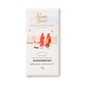 Pump Street 62% GINGERBREAD hořká čokoláda 70 g