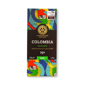 Chocolate Tree MINI 70% hořká čokoláda COLOMBIA ARHUACO BIO 40 g