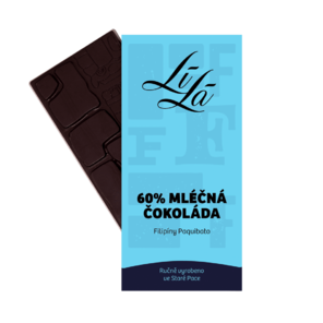 LÍLÁ 60% mléčná čokoláda Filipíny 50 g